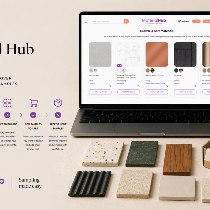 How Material Hub Works: A Simpler Way to Discover and Order Material Samples