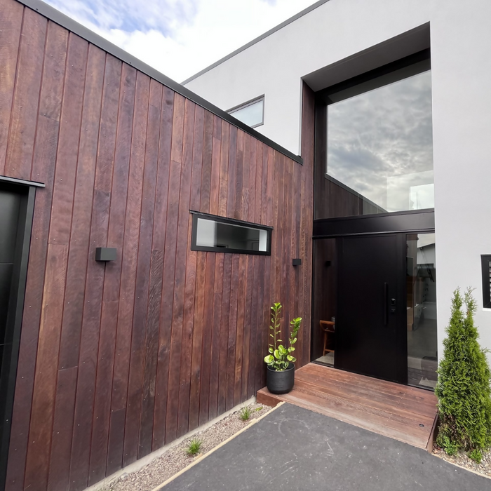 Sawn with Oil Brushed Finish - Exterior Cladding