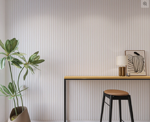 slat interior Glasier white.