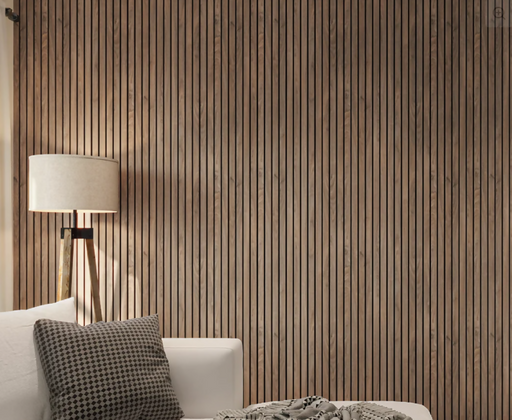 Slat interior Natural walnut.