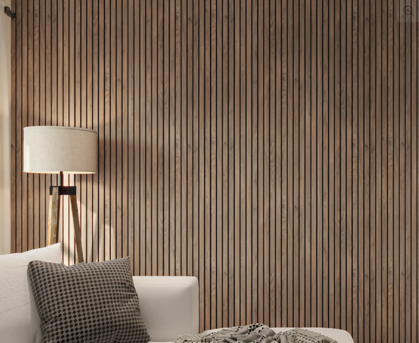 Slat interior Natural walnut.