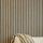 Slat Interior - White Oak - Black Backing