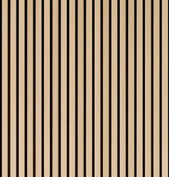 Slat wall panel washed oak