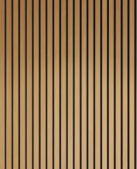 Slat wall panel Natural Oak black