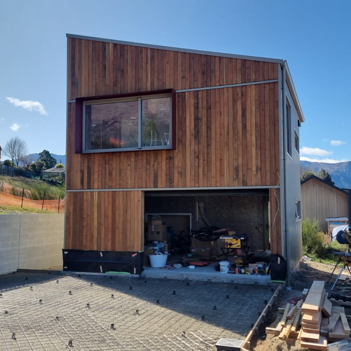 Sawn with Oil Brushed Finish - Exterior Cladding