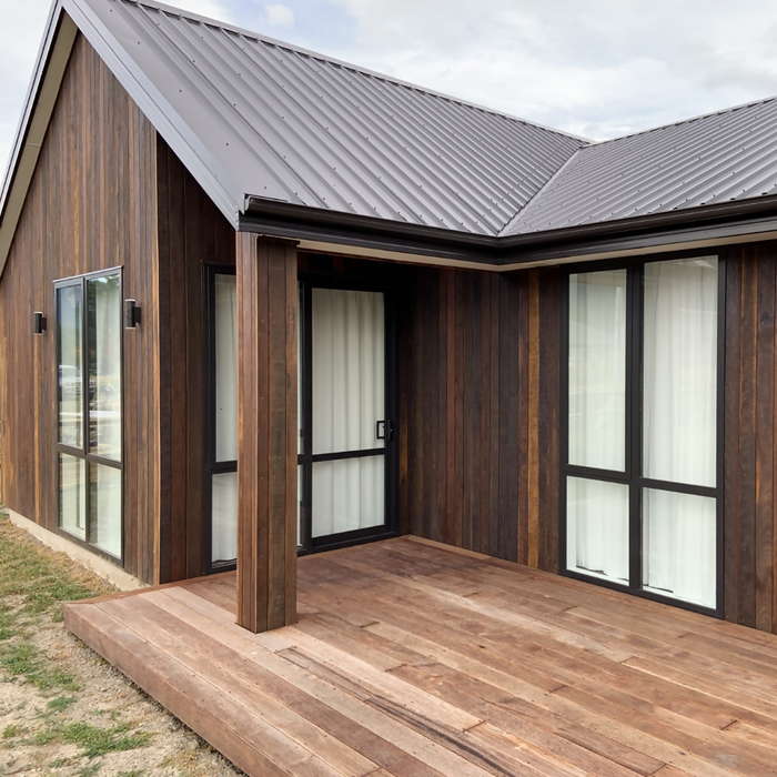 Sawn with Oil Brushed Finish - Exterior Cladding