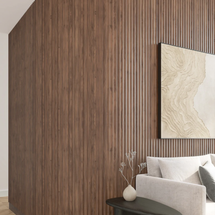 Linear - Flex Waved Black Walnut